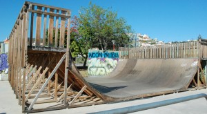 Estado del skatepark de Rincón de la Victoria